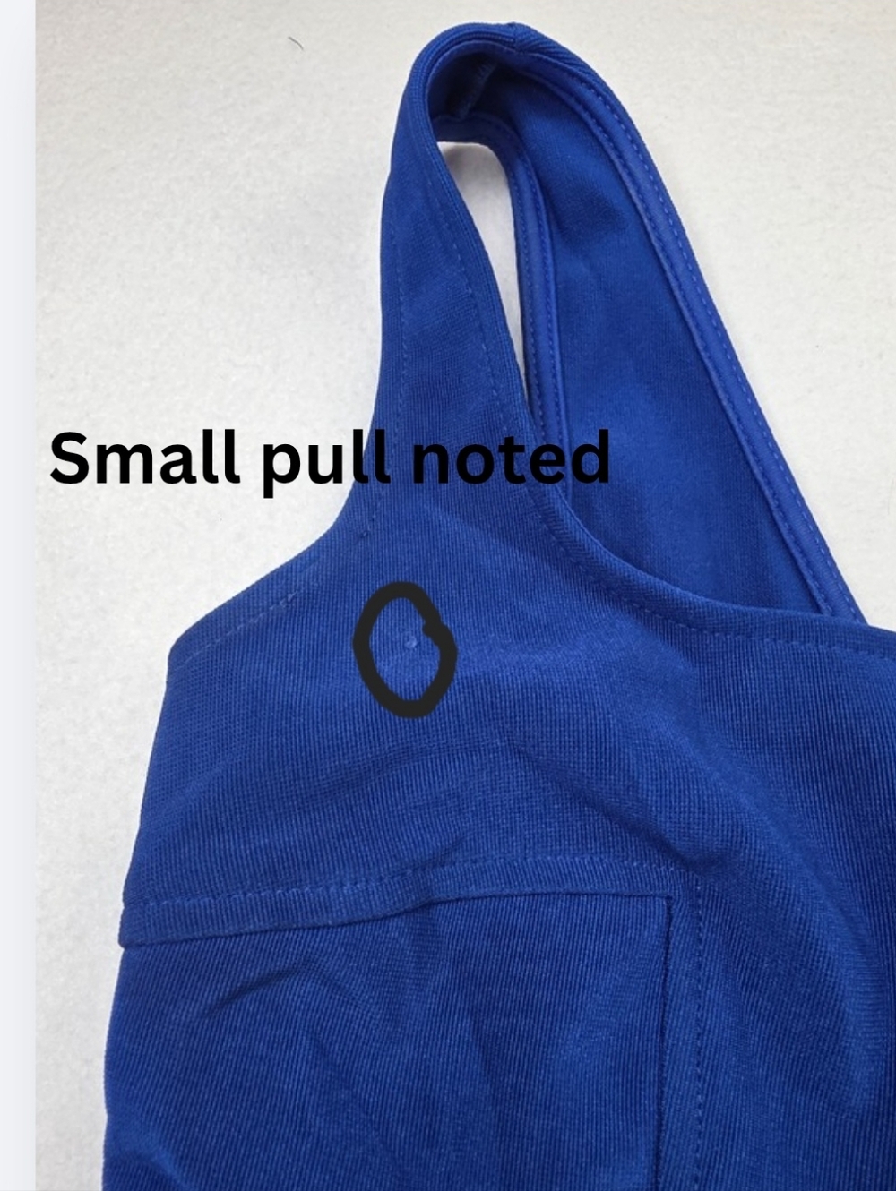 Lulus XS Royal Blue Home Before Daylight Fit & Flare Dress 3583-AN - Picture 14 of 15